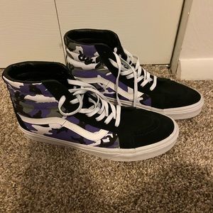 Brand new vans worn once